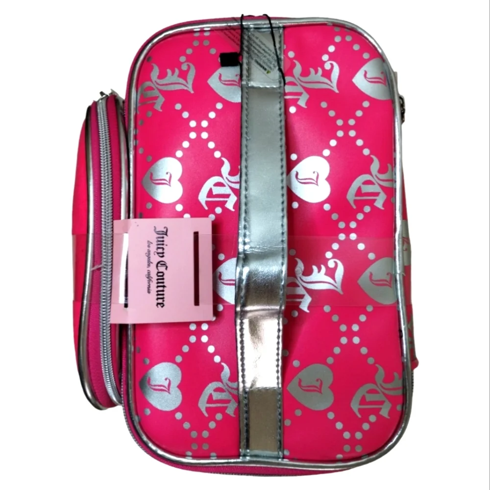 Juicy Couture Make Up Train Case Bag Set